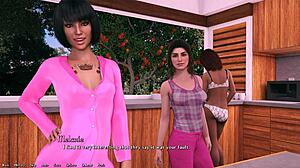 mel, de korte zwartkop eerstejaars, geeft slordige blowjob in studentenhuis badkamer, betrapt middenin!