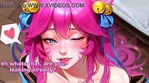mommy ahri femdom, hey, full joi armpit tease on patreon!