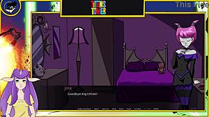 Jinx in the world of Cartoon Porn: Teen Titans Tower Part 3