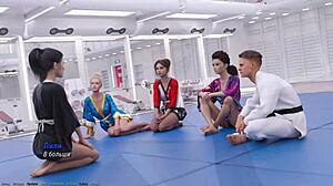 3D animated gym class fun