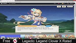 X-rated anime and manga featuring Clover from Legeclo legend