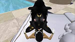 lady bastet of egypt commands her servent girl for intimate service