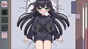 Shy girl's animated hentai adventure