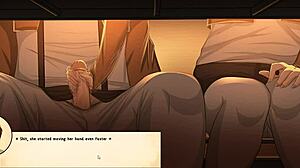 Атака на Корпус Исследования Саша Браус во всех сырых секс-сценах