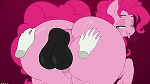 Pinkipie Culo Enorme Showcases Massive Big Ass in Hentai Action for Wild Fans