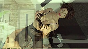 Beautiful 3D animated anime with big tits and a big pussy