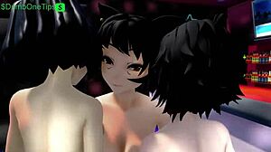 Kalis shift at the strip club RWBY