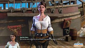 Эп1 Руби Сафир делает отличный минет в проклятии черной кости