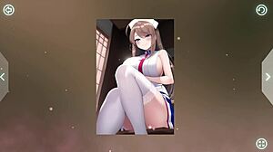 What secrets does the hentai nurse hide in her hospital gallery?