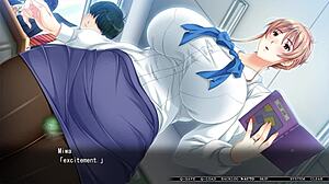 Married women teachers with big bosoms use hypnosis in this toon porn