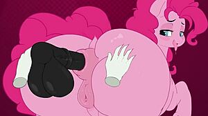 Pinkipie Culo Enorme Showcases Massive Big Ass in Hentai Action for Wild Fans