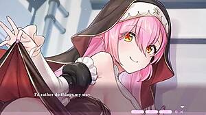 Holy nun gets some hardcore sex - Kaiju Princess 2