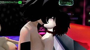Holy cow, Kali's stripping at the club in RWBY is unreal!