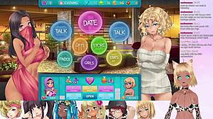 Vtuber LewdNeko plays HuniePop 2 for double date fun
