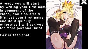 Sissy Maid Bowsette's Anal Treat