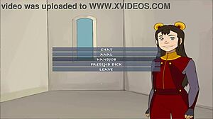 Джинора духа в Четирите елемента Треньор Книга 4, част 34