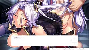 Obscurite Magie: Intenzivan pušenje i vezivanje u hentai gangbangu