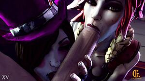 Mad Moxxi和Lilith在熱辣Borderlands片段中？