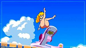 Summer ass pounding for Princess Peach