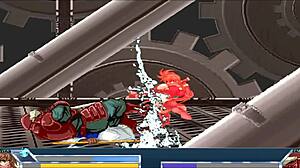 Hentai game with rough sex and creampies in tight pussies