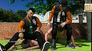 Being a DIK 20 chick route, can this blonde college teen handle it?