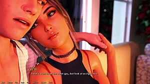 hot busty college brunette's tight blowjob