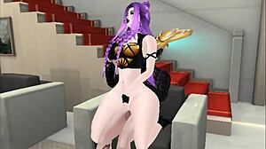 Hentai Kaisa KDA idoli League of Legends fantasiasa