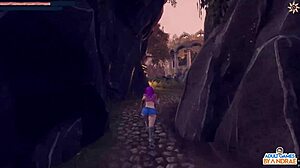 3D animated harpies mate with nymphs in a creampie-filled hentai