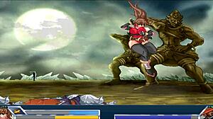 Hentai game with rough sex and creampies in tight pussies