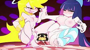 Bisexual hentai with panty fetish