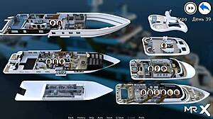 waterworld ep1: tight swimsuit and cabin sex with aqua milf