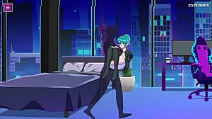 Treffe Denise und fick sie hart in Nightgamer 0.20