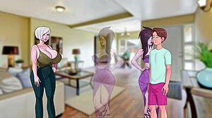 Mommy’s secret: A cartoon porn video