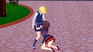 Hentai Student Fucks Classmate Hard During Break Time