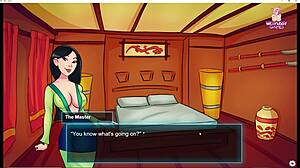 the void club part 8, dancing babe drives me wild with hardcore moves. i can't resist her anime charm!