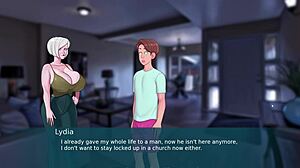 Mommy’s secret: A cartoon porn video