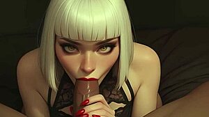 New Boss's Secret Job: Milf Blowjob POV Stuns Me