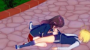 Hentai Student Fucks Classmate Hard During Break Time