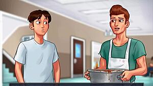 The first part of the animated porn series called The Summer Time Saga
