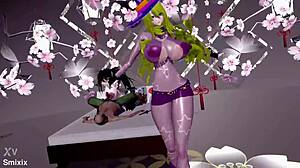 Natsumi Kyouno in 3D Hentai: Squirting and Dancing Wild