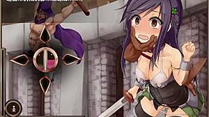 Hentai game with red-haired heroine in Arena 3