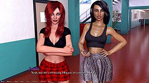 Being a DIK 32: Hot 18yo Latina and Busty Redhead Beg for Cock in College Stall