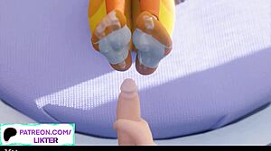 Tracer’s hardcore POV experience in an animated Overwatch hentai movie at 60 frames per second