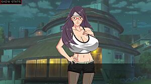 Tsunade trains with Sarada 3D