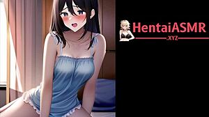 Homemade ASMR video of two college students’ lesbian experience