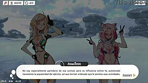 WEIRD GAMES PT1, SO LAZY AND INTENSE IN ANIME