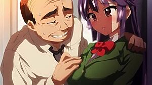 Hentai professor's naughty lesson plan