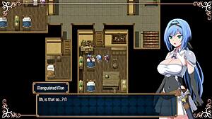 Ей, хващаш ли градския страж да се мастурбира в Nightmare Knight част 3?