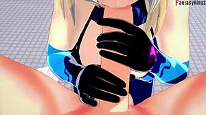 samus aran strips bikini for wild metroid fantasy sex