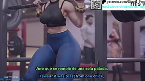 Futa Chun Li and Cammy's intense encounter in Street Fighter hentai